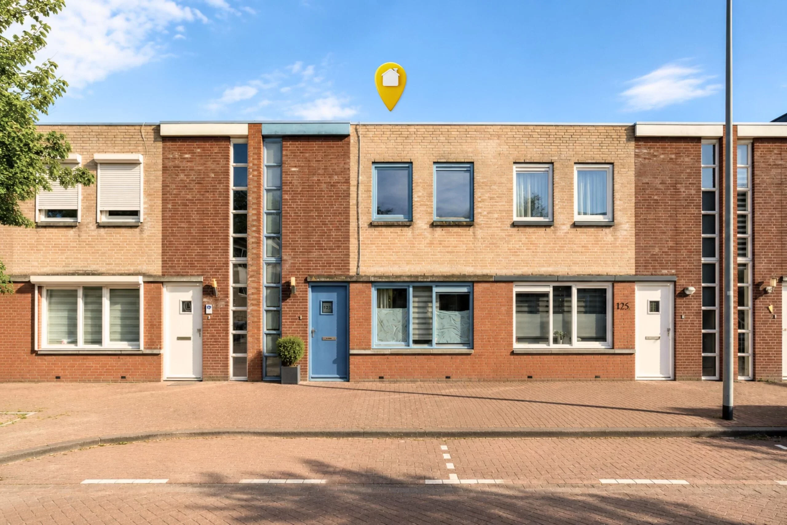 Huis Hoogstraat 123 in Roosendaal