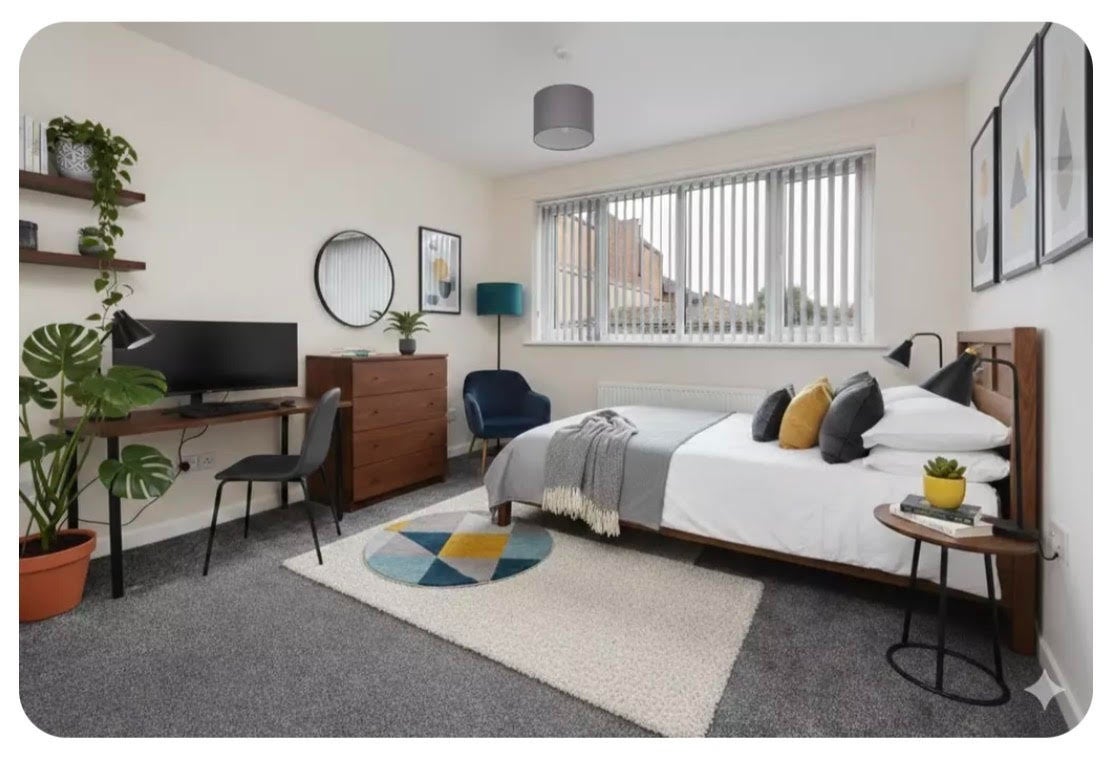 Flat West Avenue in Leicester