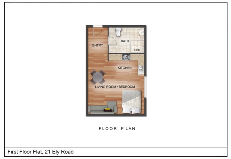 Flat Ely Road in Cardiff