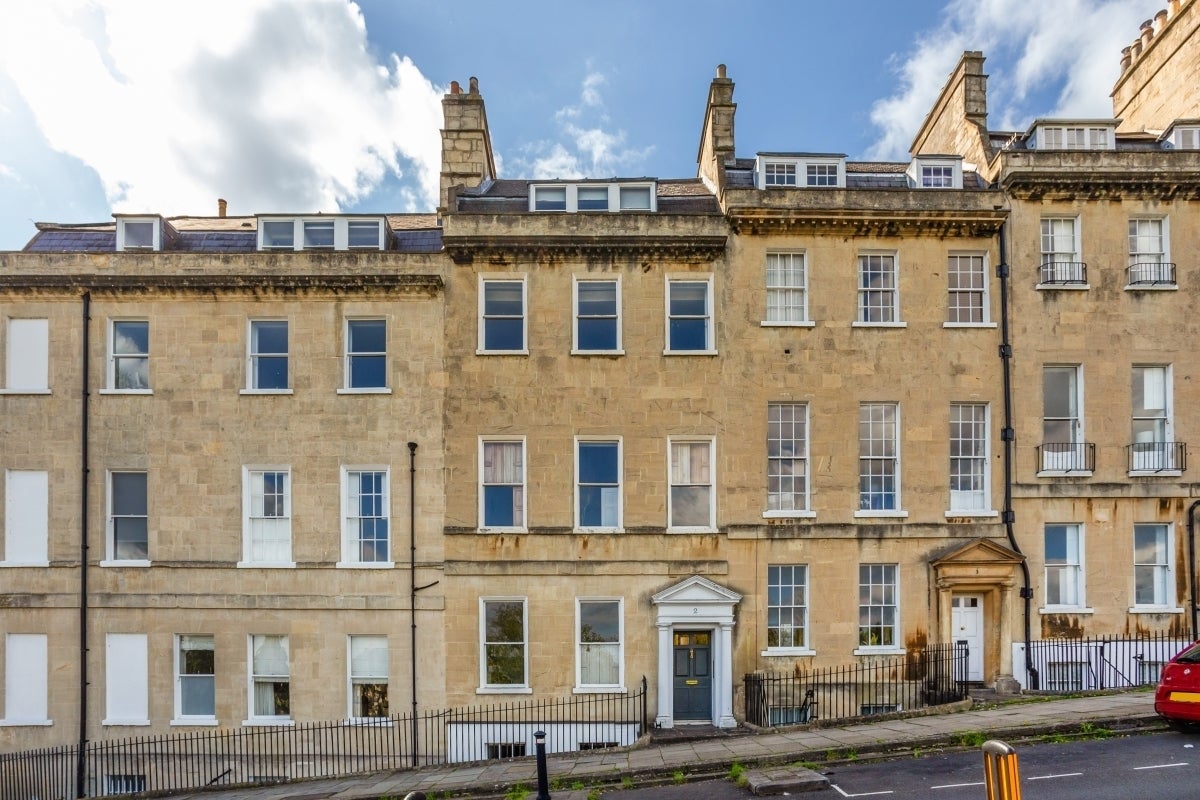 Flat Camden Crescent in Bath