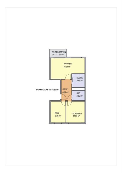 Wohnung Bismarckstraße in Bitterfeld-Wolfen
