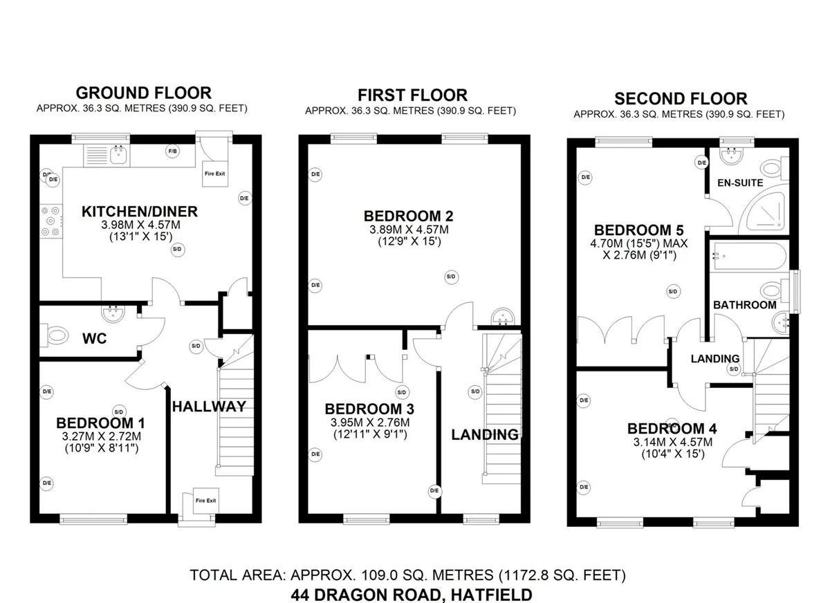 Room Dragon Road in Welwyn Hatfield