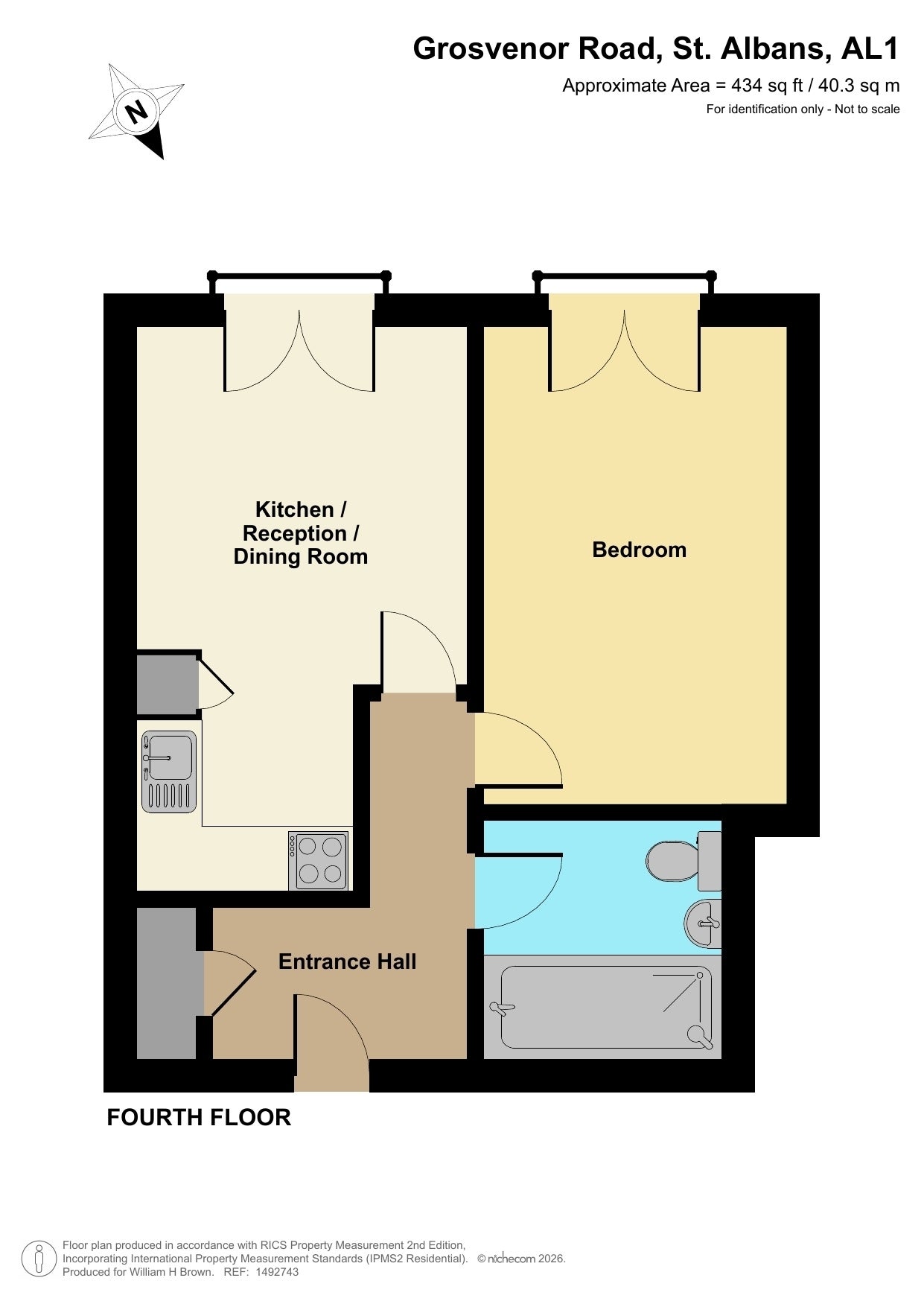 Flat Grosvenor Road in St Albans