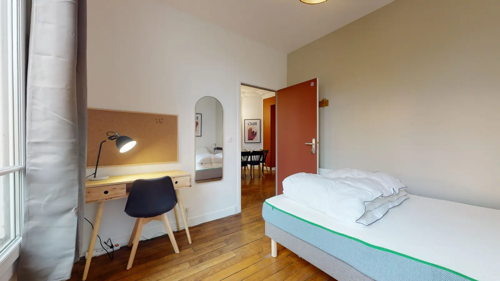 Flat Rue de l'Ourcq in Paris