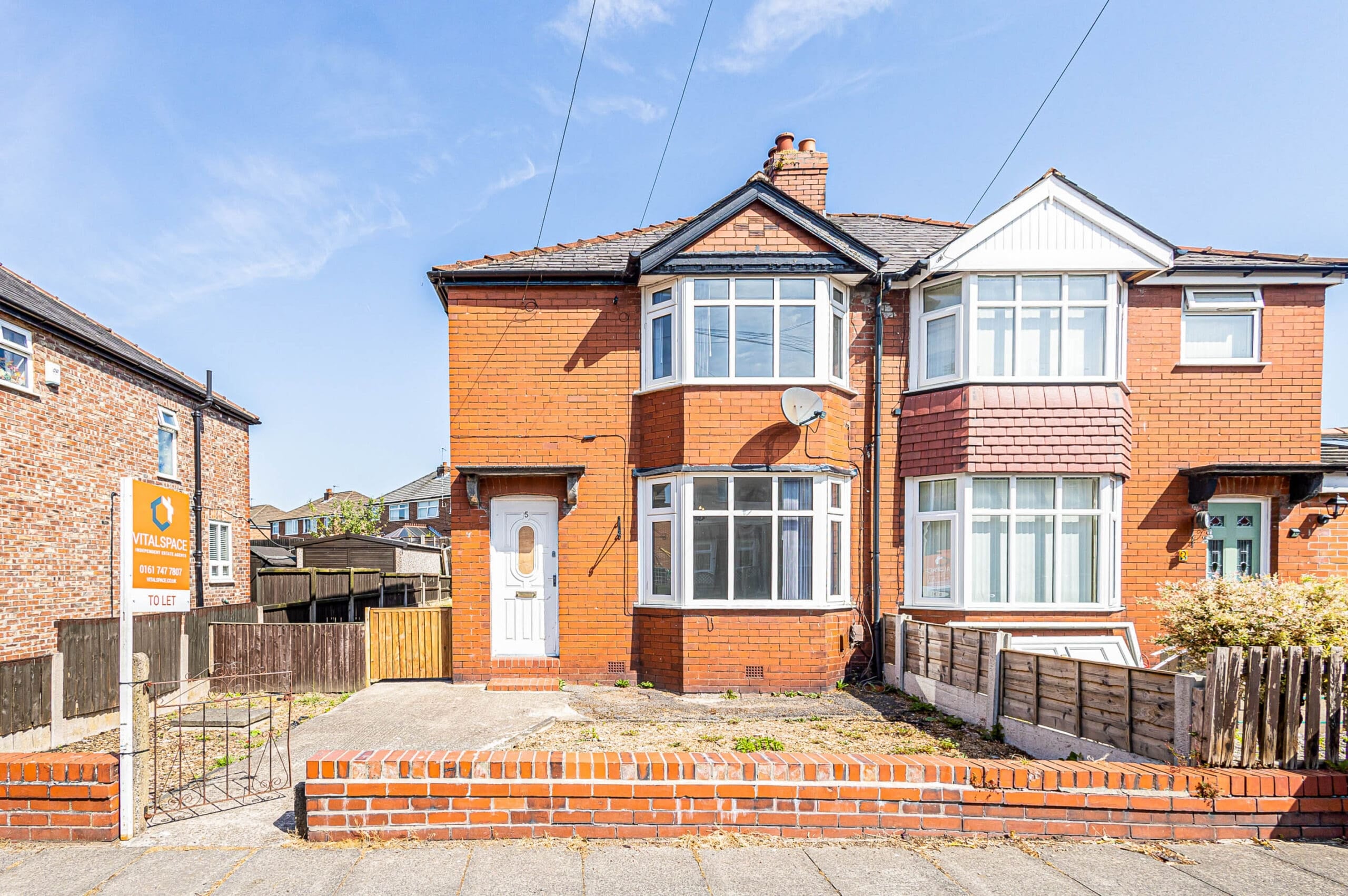 House Fairfield Road in Salford