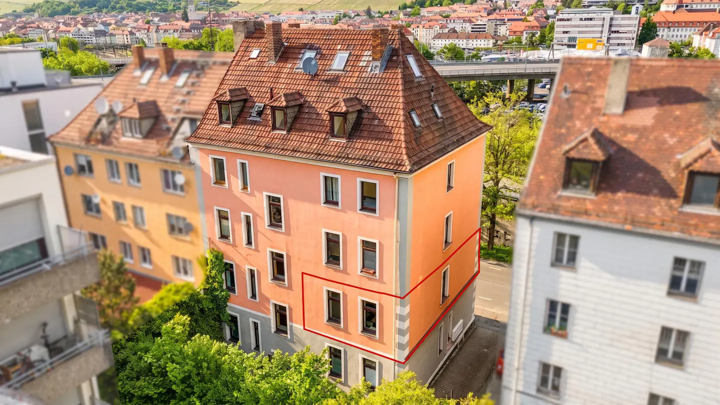 Wohnung Mönchbergstraße in Würzburg