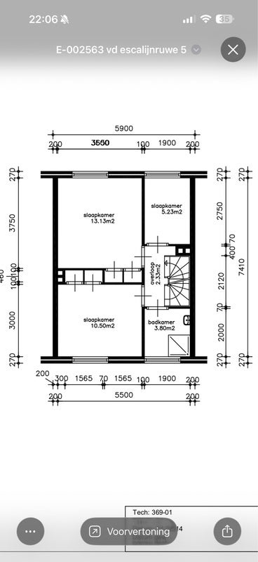 Appartement Escalijnruwe 7