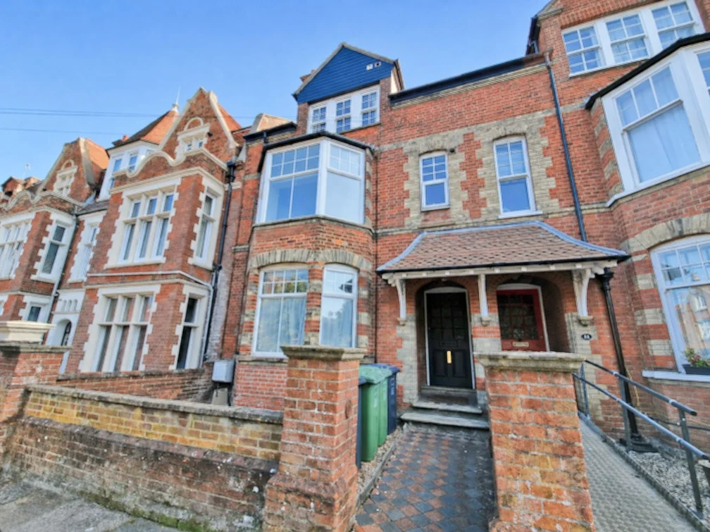 Flat Vicarage Road in North Norfolk