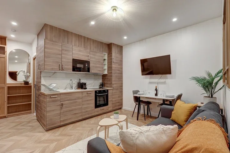 Flat Rue Scipion in Paris