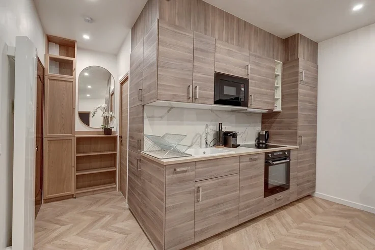 Flat Rue Scipion in Paris