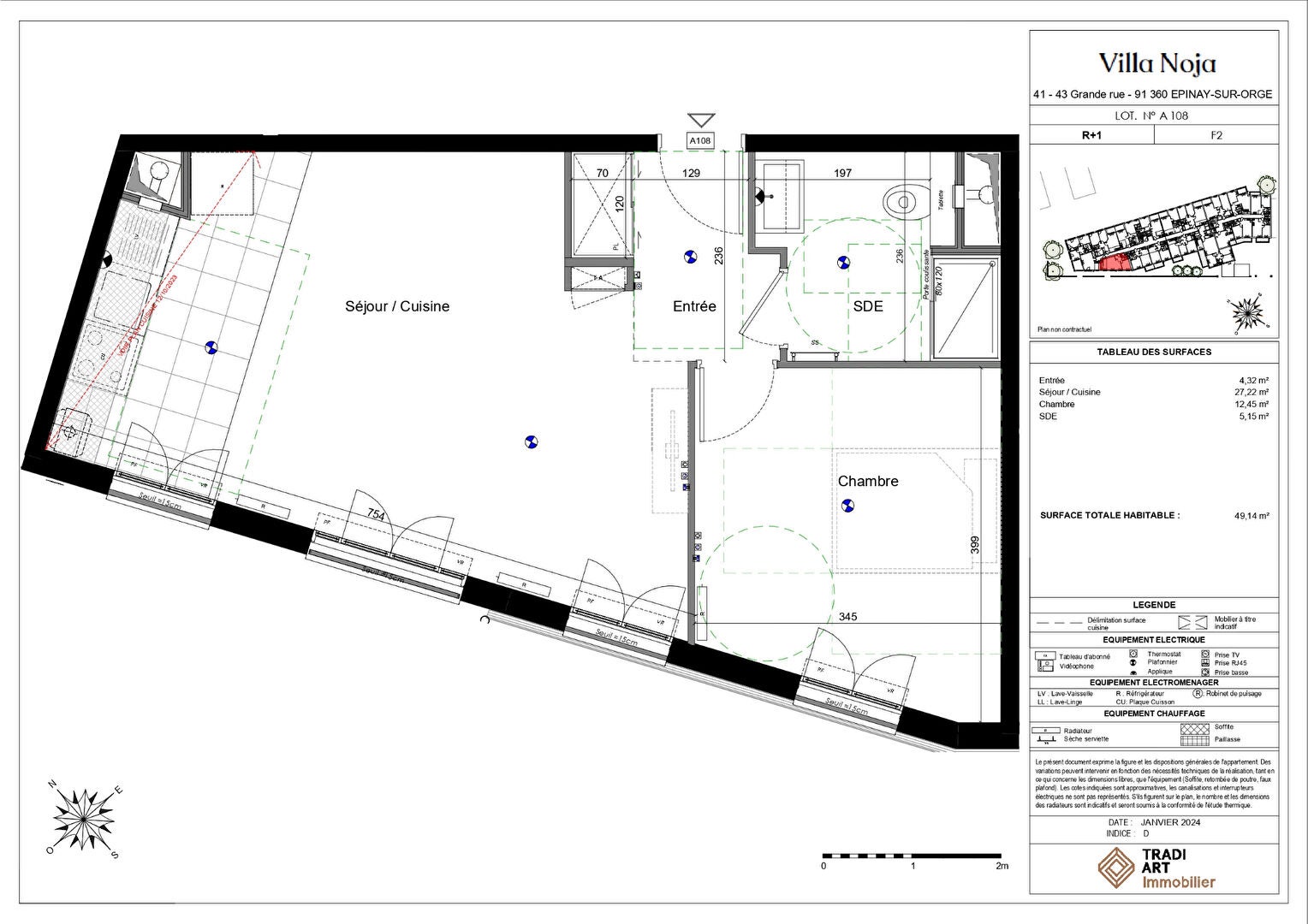 Flat Rue Saint-Laurent in Villemoisson-sur-Orge