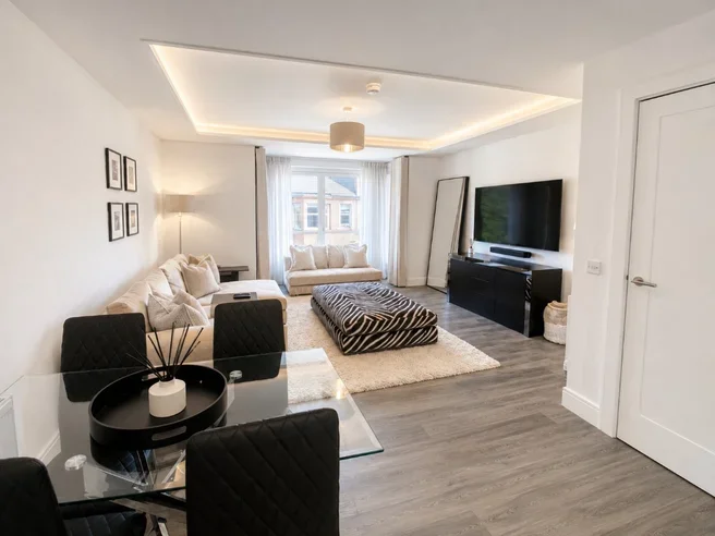 Flat Hyndland Avenue in Glasgow