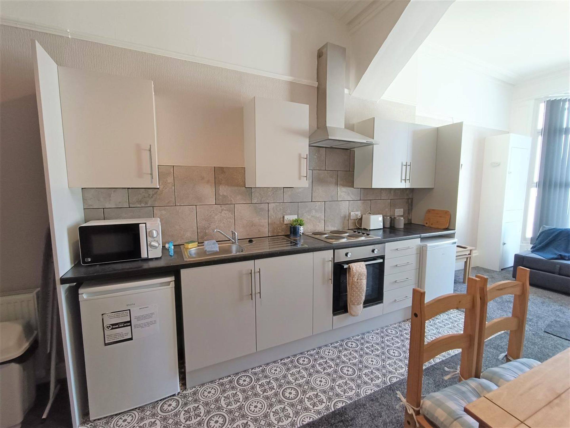 Flat Brighton Road in Rhyl