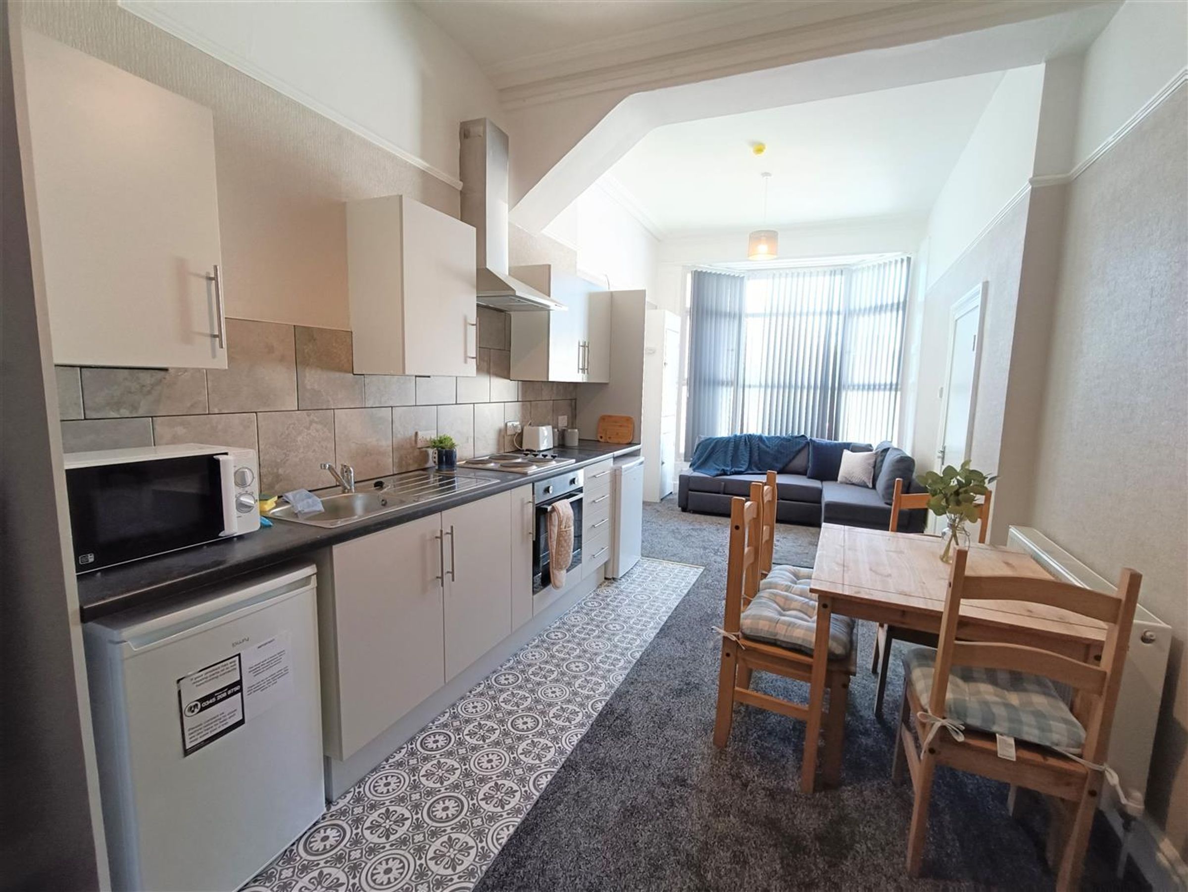 Flat Brighton Road in Rhyl
