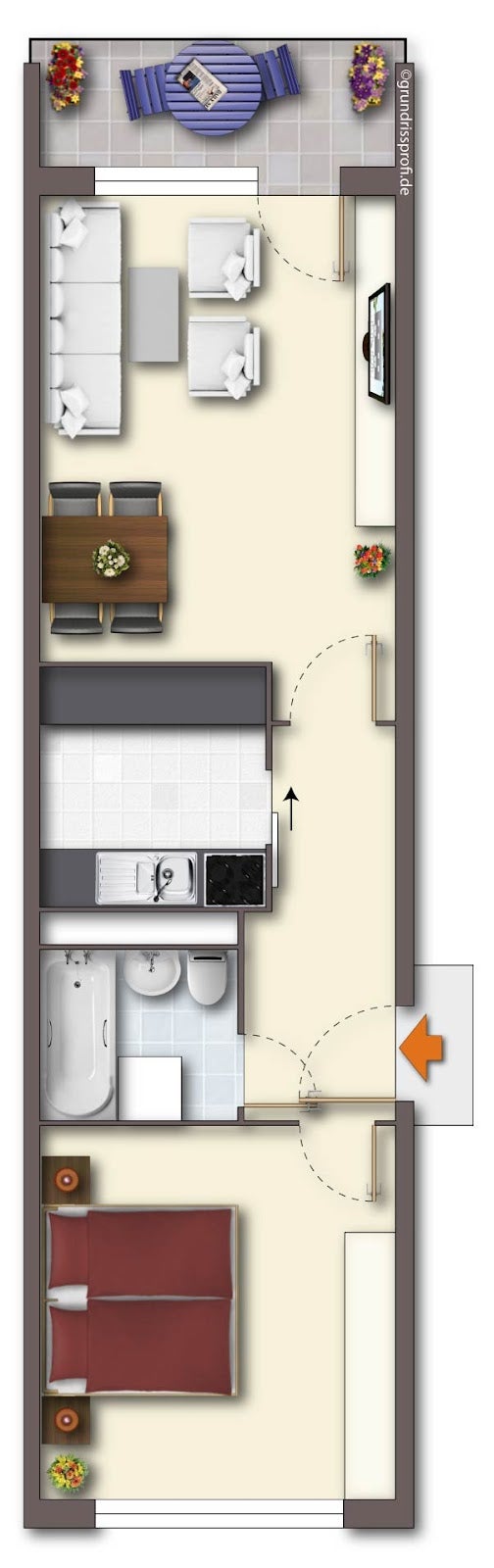 Wohnung Nordplatz in Eisenach