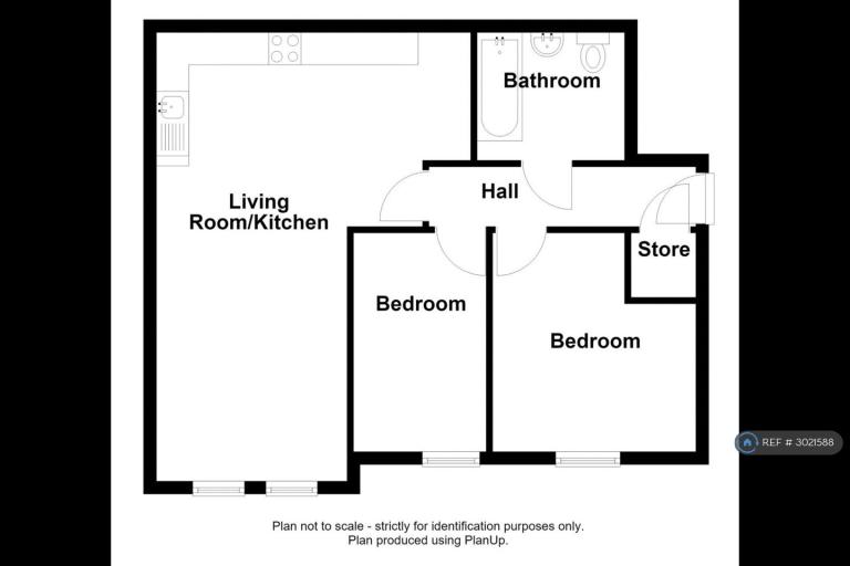 Flat Hexagon Close in Manchester