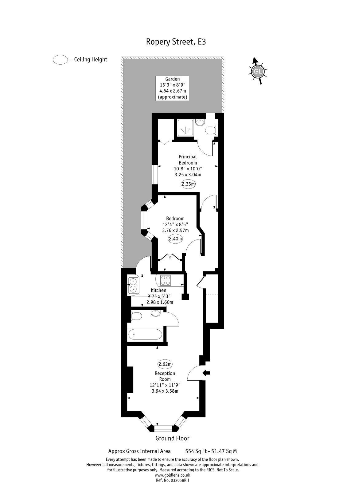 Flat Ropery Street in Greater London