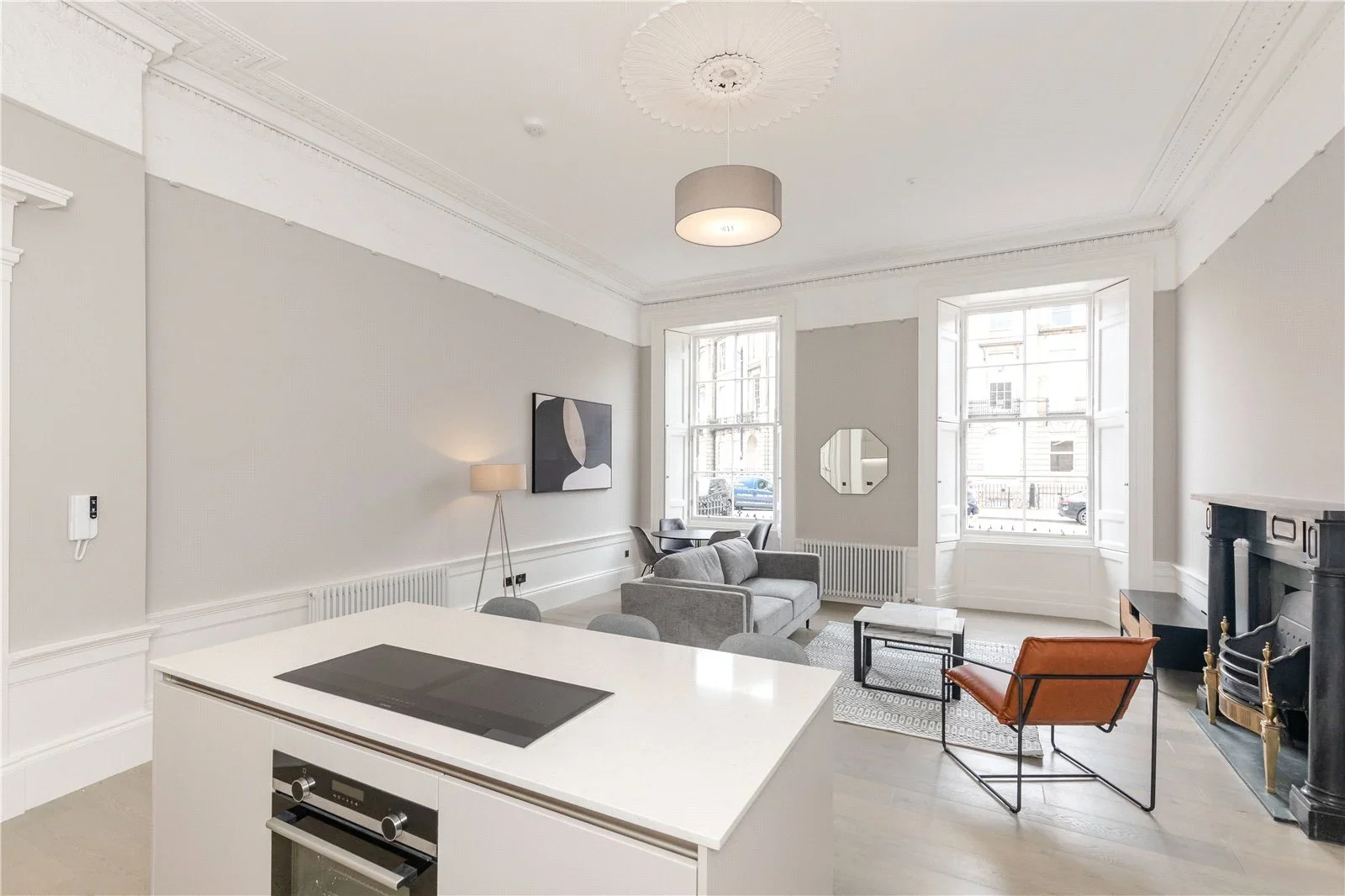 Flat Melville Street in City of Edinburgh