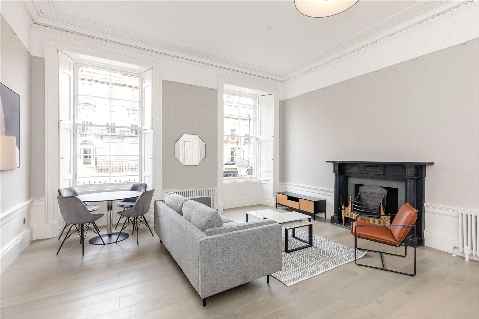 Flat Melville Street in City of Edinburgh