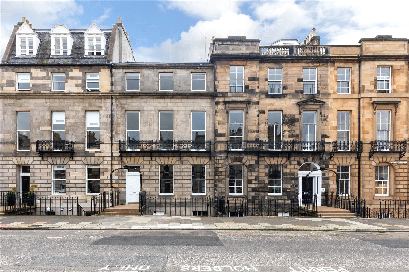 Flat Melville Street in City of Edinburgh