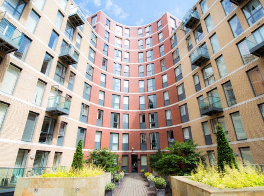 Flat Temple Row in Birmingham