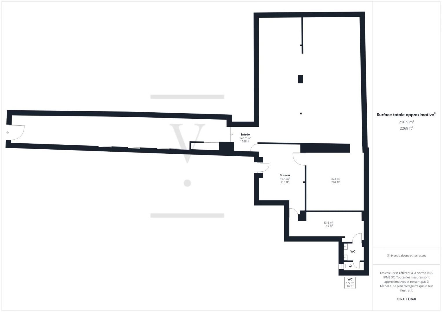 Flat Rue Bichat in Paris