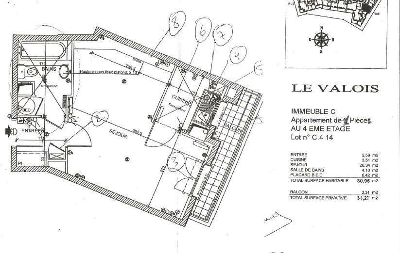 Appartement Rue du Général Leclerc à Bois-Colombes