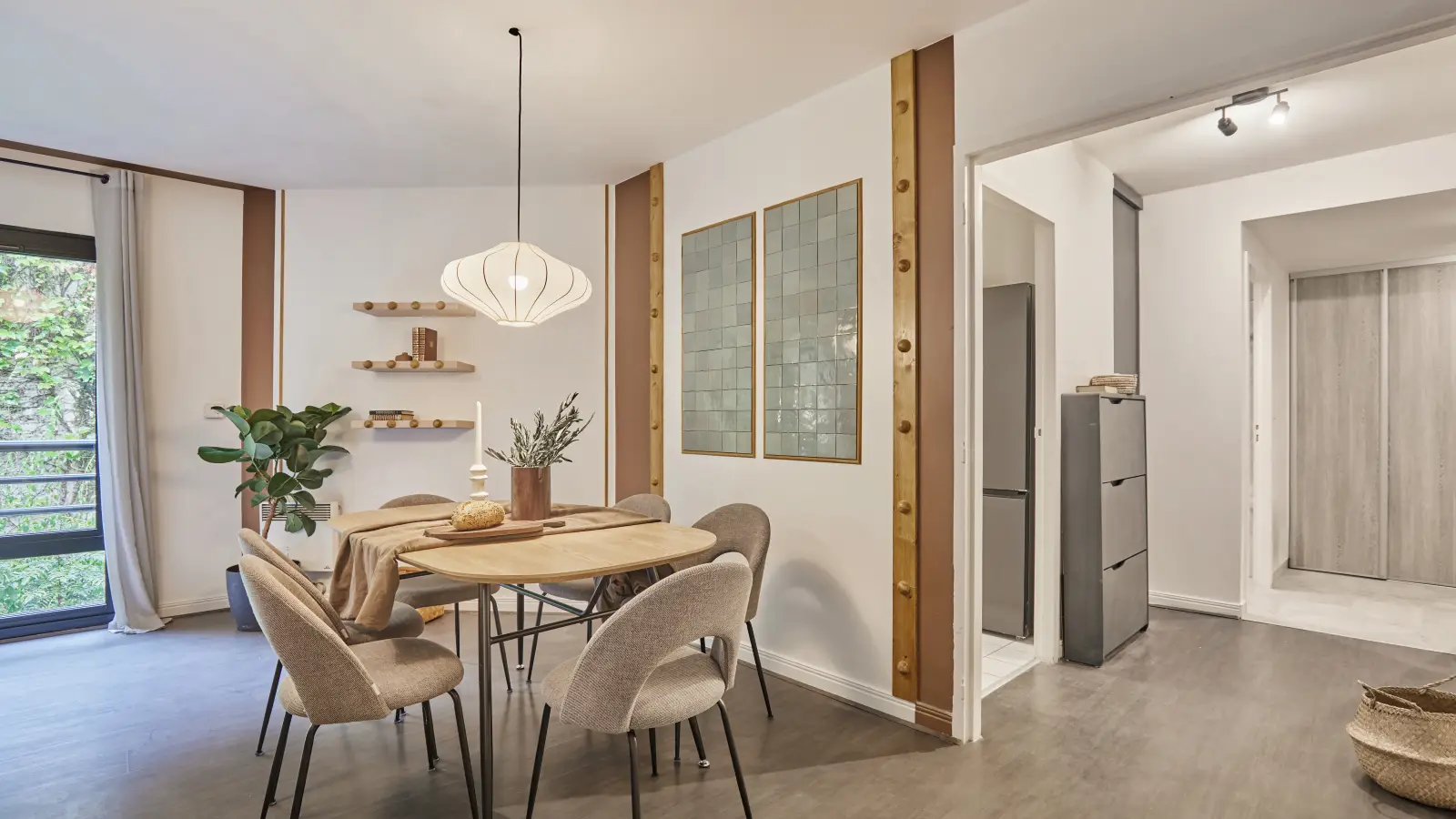 Flat Rue Jean Hugues in Paris
