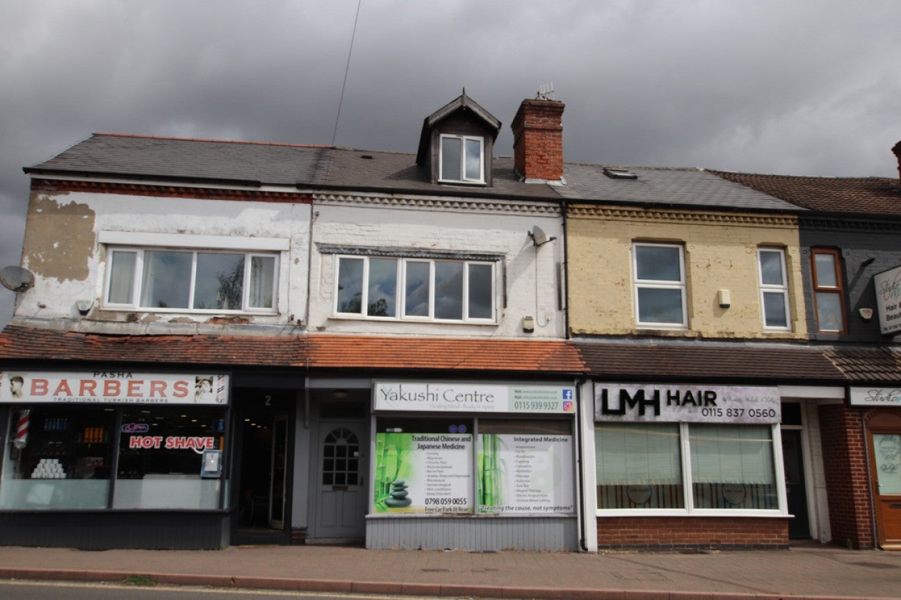 Flat Station Road in Nottingham