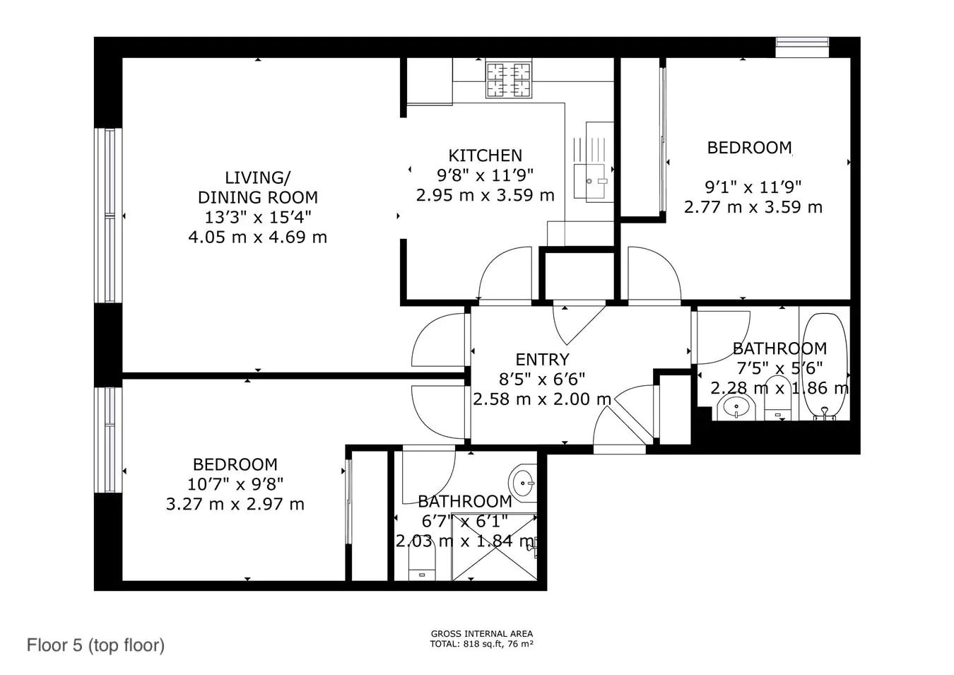 Flat Salamander Court in City of Edinburgh