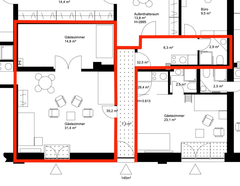 Wohnung Cäcilienstraße in Mülheim an der Ruhr