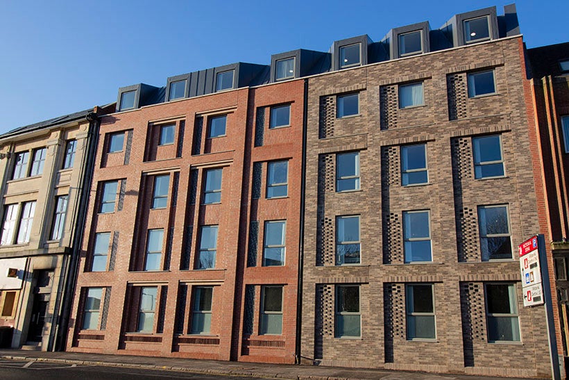 Flat Clare Street in Nottingham