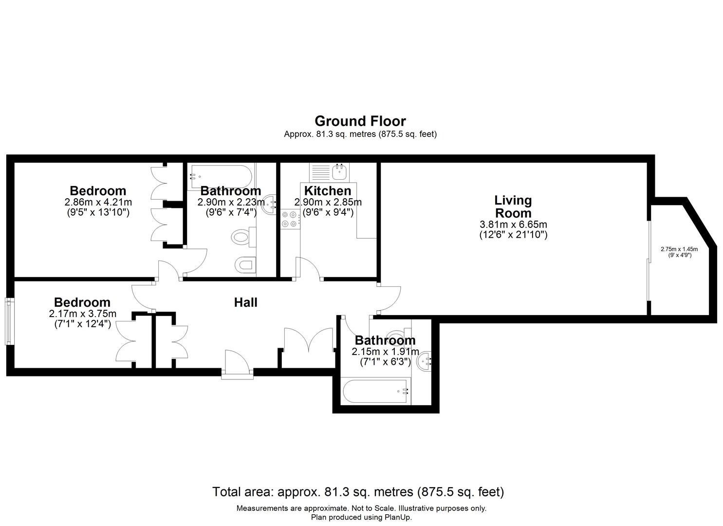 Flat Admiral Walk in City of Westminster
