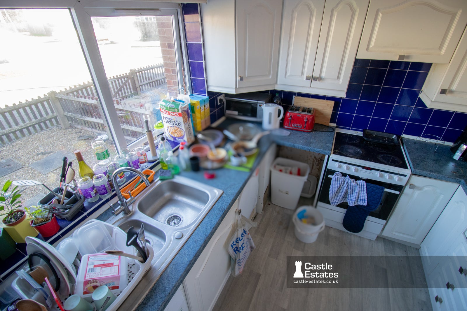 House Saxton Close in Nottingham