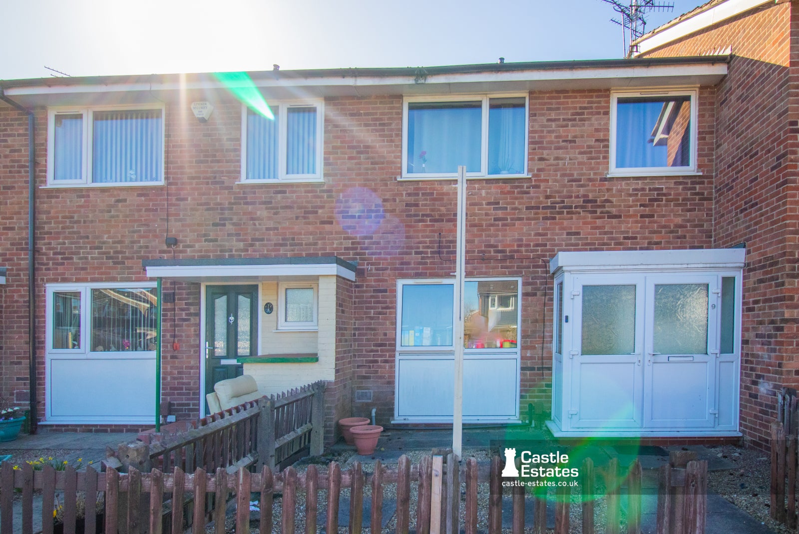 House Saxton Close in Nottingham
