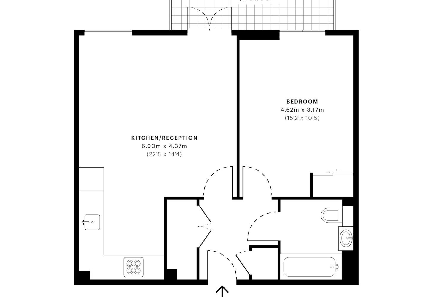 Flat Atlantis Avenue in Greater London