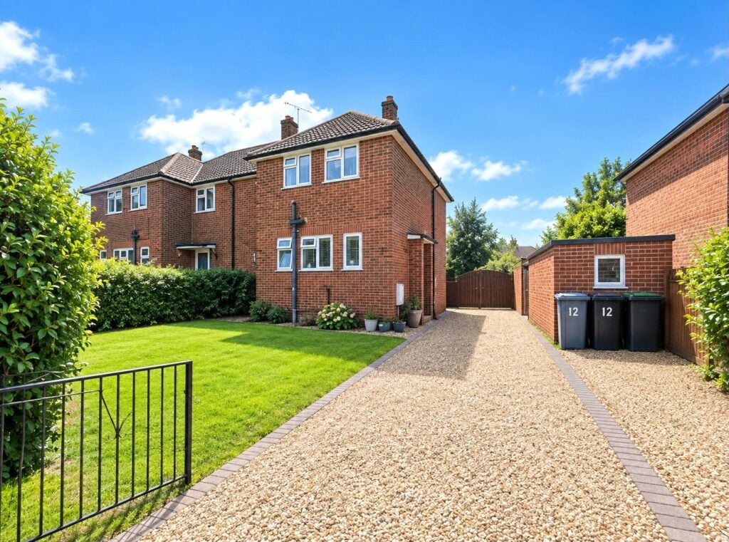 House Ryebeck Road in Hart