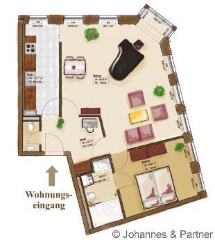 Wohnung Neumarkt in Dresden