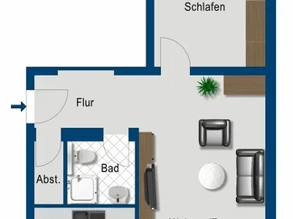 Wohnung Geibelstraße in Dresden