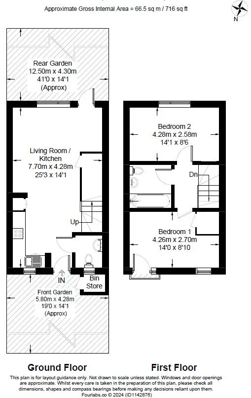House Kean Crescent in Greater London