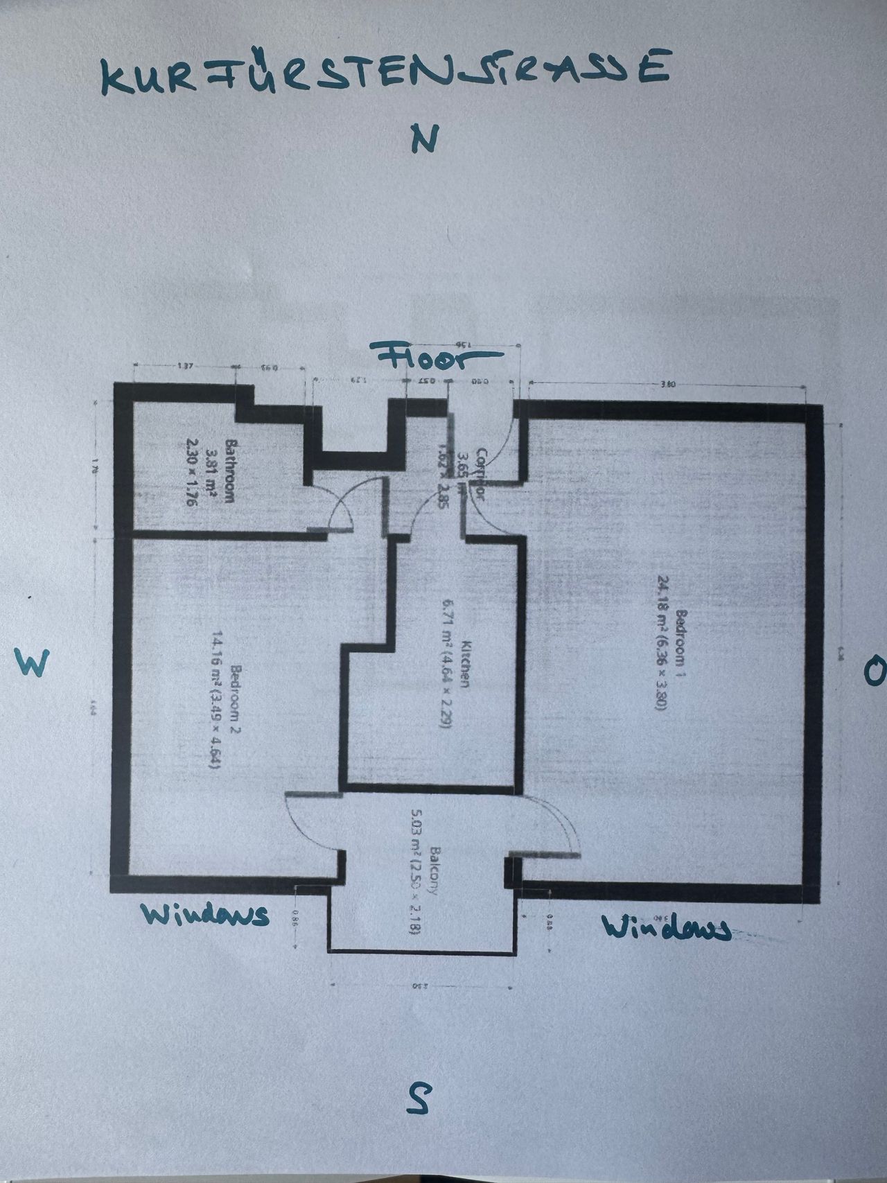 Wohnung Kurfürstenstraße in Berlin