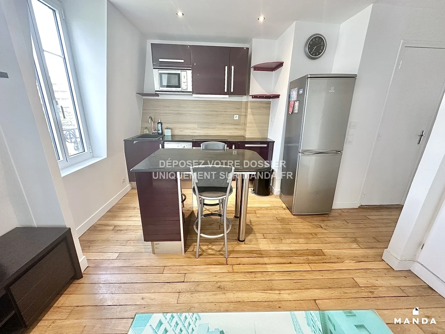 Flat Rue de Fontenay in Vincennes