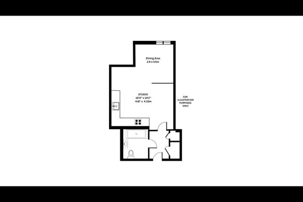 Flat Salton Square in London