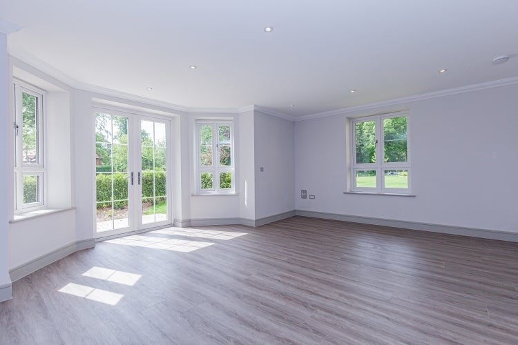 Flat Marcham Road in Vale of White Horse