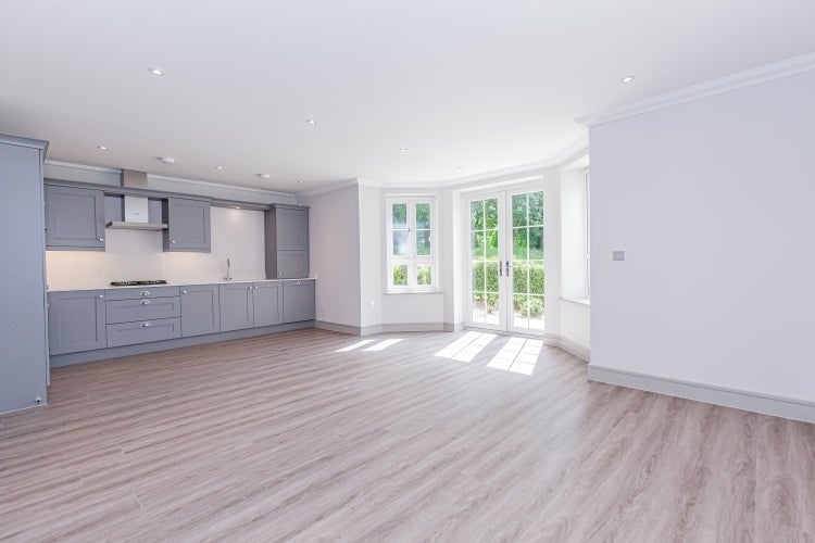 Flat Marcham Road in Vale of White Horse