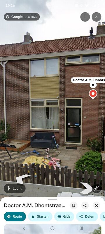 Appartement Dokter A.M. Dhontstraat in Meppel