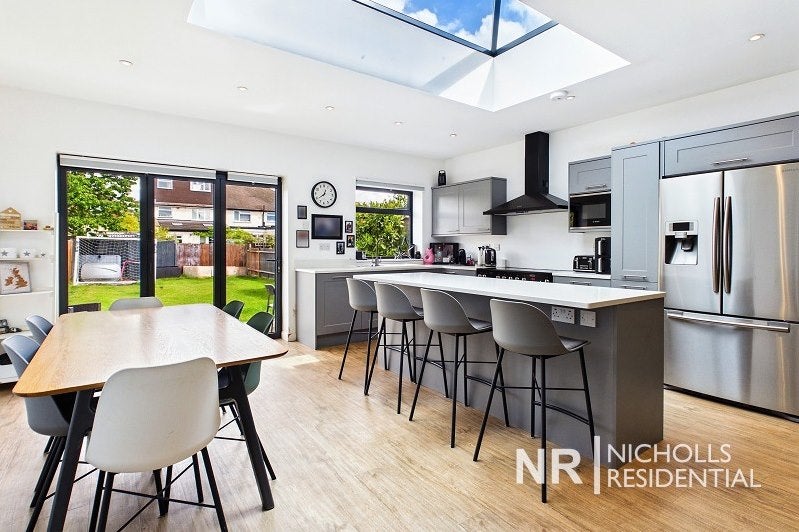 House Rhodrons Avenue in Greater London
