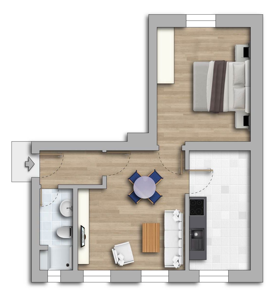 Wohnung Elsterweg in Zwickau