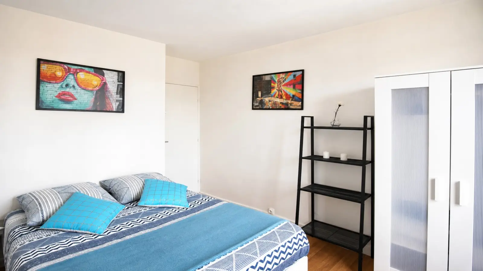 Chambre Rue Vitruve à Paris