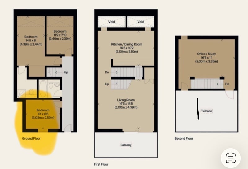 Room Gillett Place in Greater London